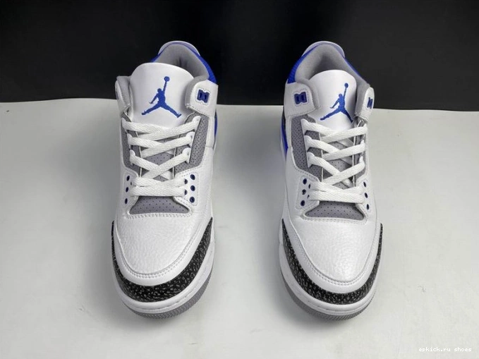 Cheap 3 Jordan Blue Racer CT8532-145 Air 0728